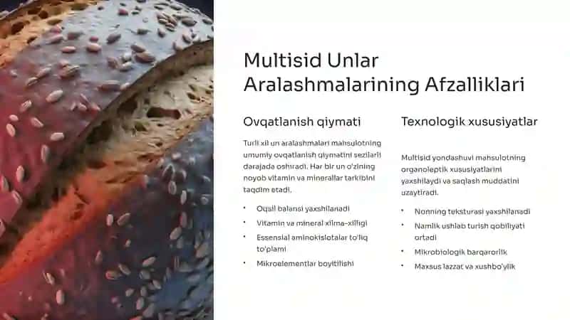 Multisid Yondashuvida Glikemik Indeksi Past Un Turlari 3