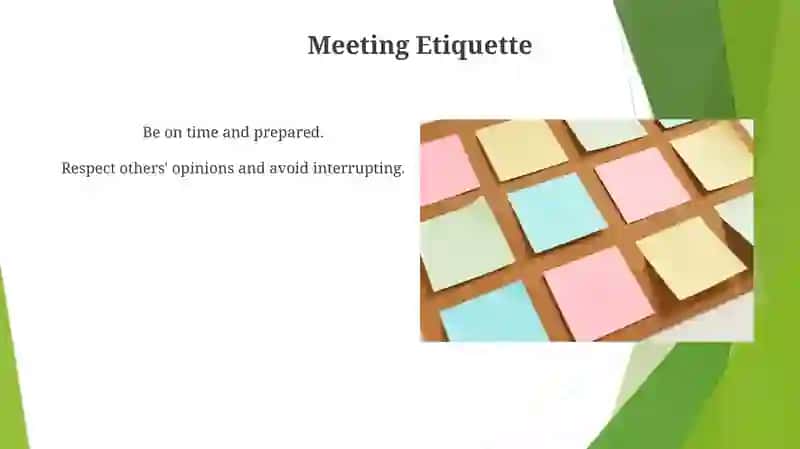 Business Etiquette 3