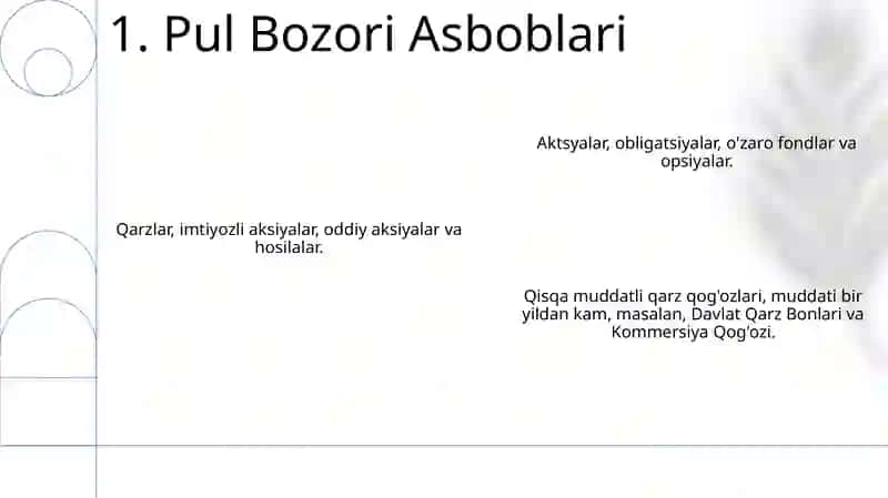 Qimmatli qog'ozlarning turlar 3