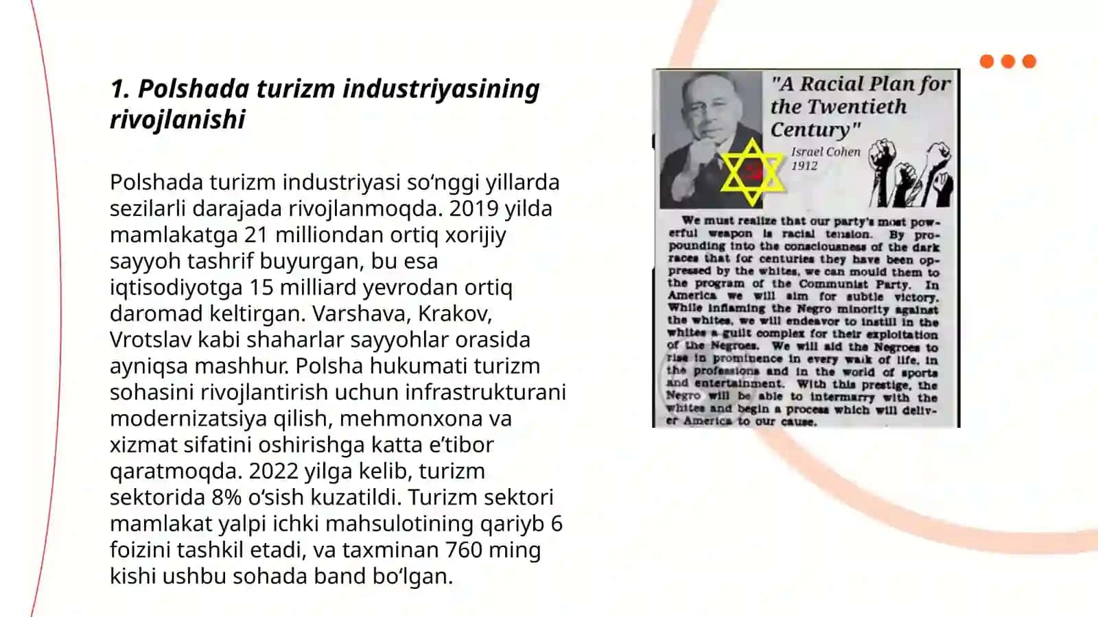 Turizmda biznes va tadbirkorlikning o'ziga xos xususiyatlari (Polsha davlati misolida) 3