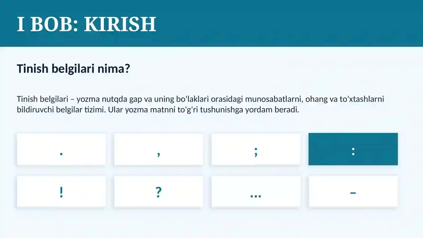 Ikki nuqta va uning qo'llanishi 3