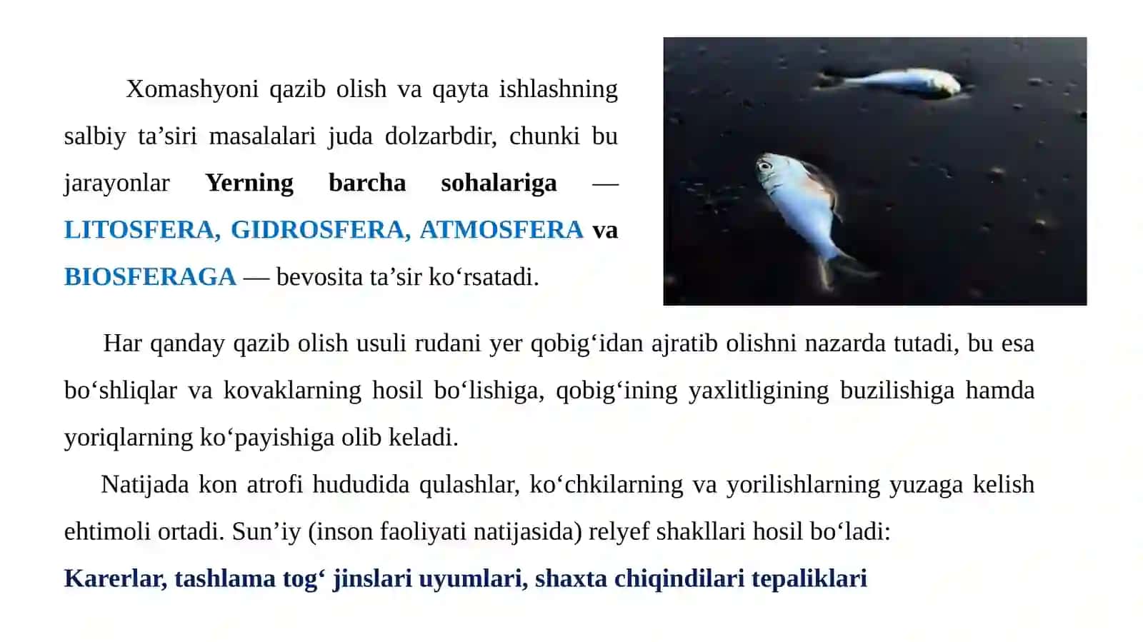 FOYDALI QAZILMALARNI QAZIB OLISHNING ATROF-MUHITGA TA’SIRI 3