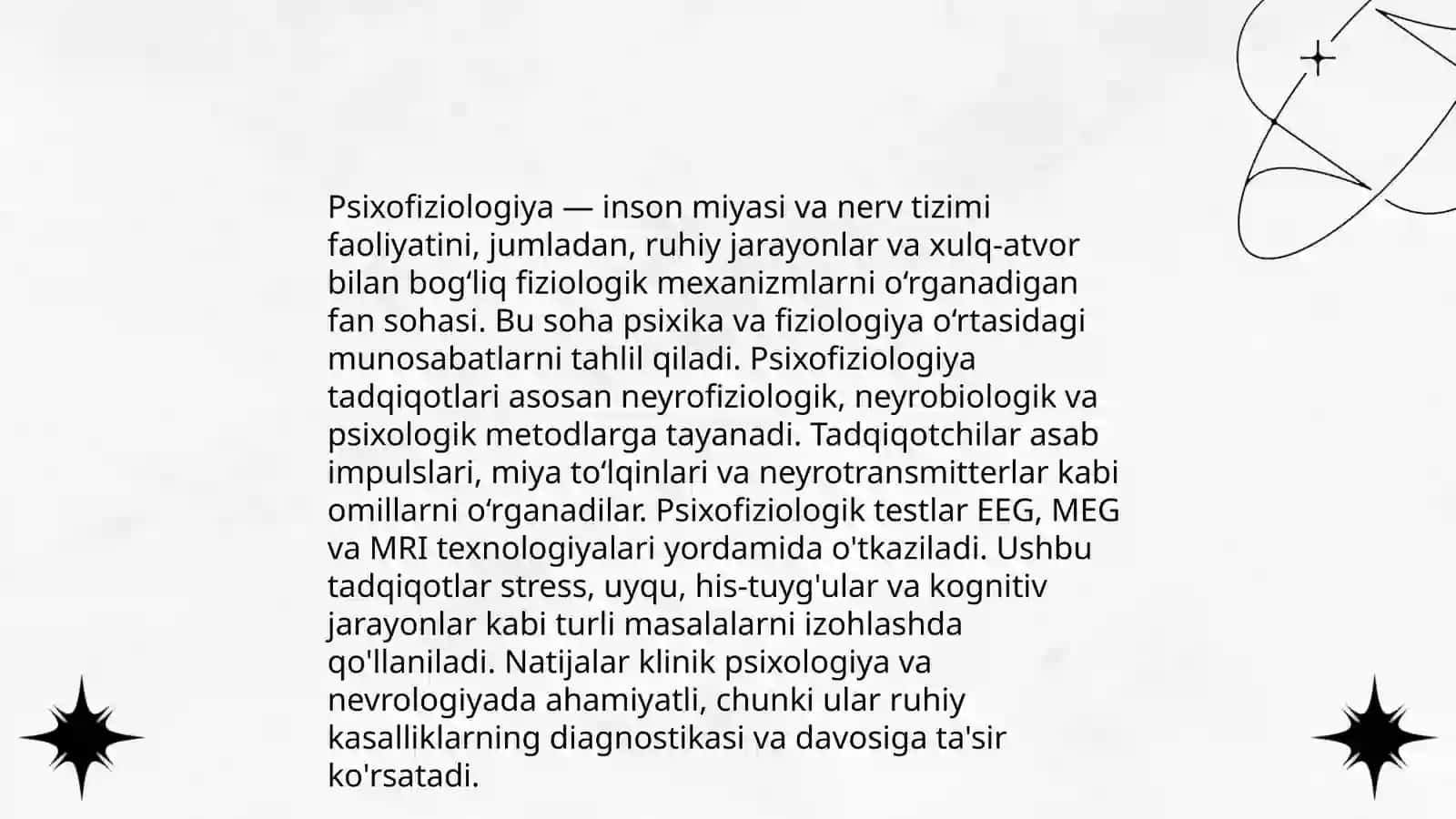 Psixofiziologiyaning maqsadi predmeti va vazifalari 3