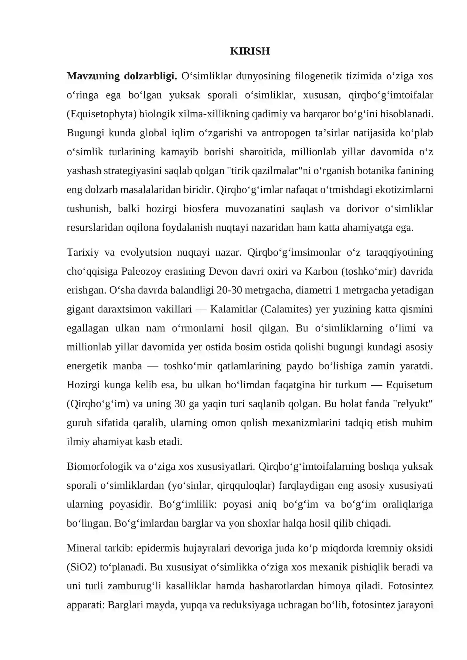 Qirqboʻgʻimtoifa oʻsimliklarning xilma xilligi oʻziga xos xususiyatlari 3