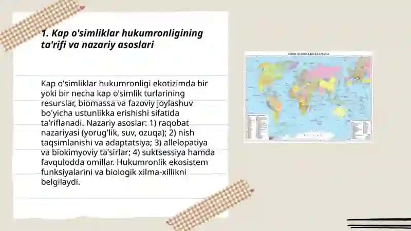 Kap o'simliklar hukumronligi 3