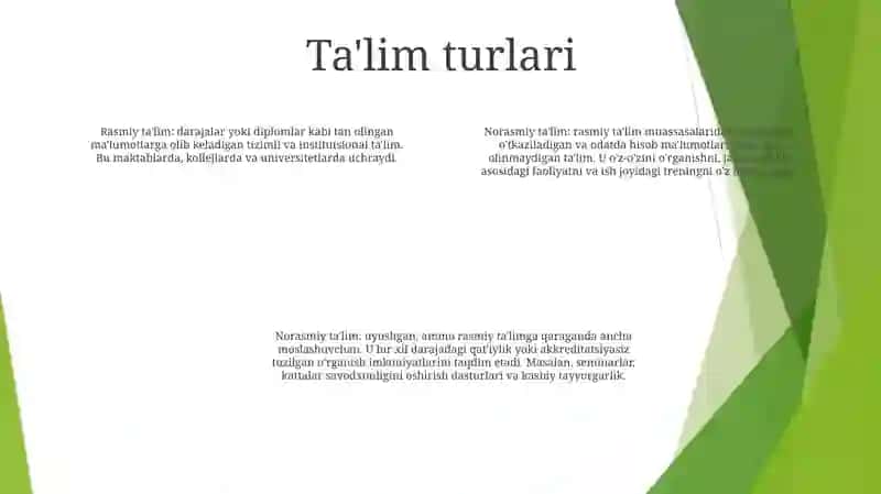 Pedogogik Faoliyatda Tarbiya Turlari Va Usullarida Foydalanish 3