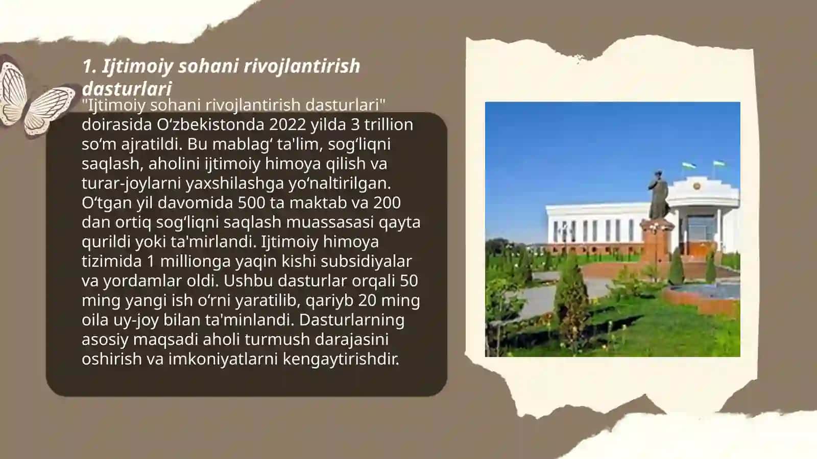 Ijtimoiy sohani rivojlantirish dasturlari 3