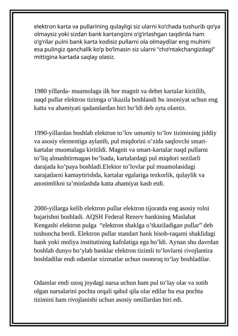 Internet elektron tо‘lov va tijorat tizimlari 3