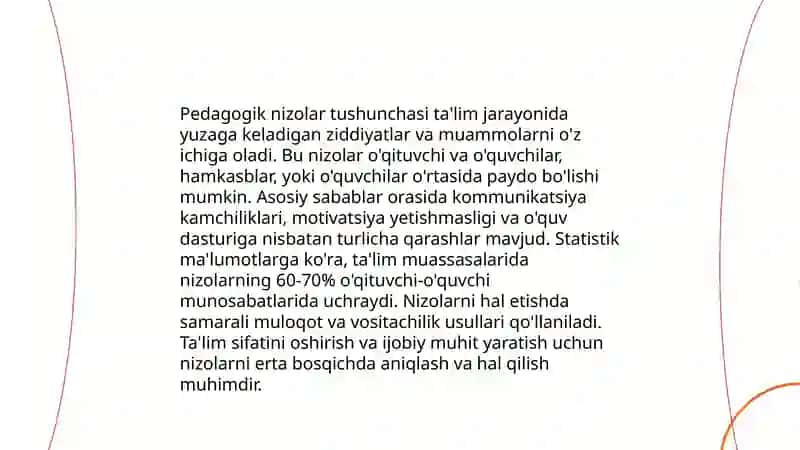 Pedagogik Nizolar Va Ularini Bartaraf Etish Texnologiyasi 3