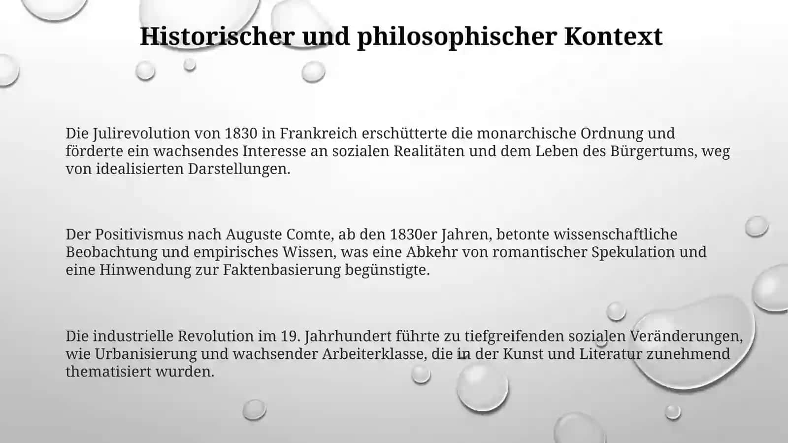 Das Zeitalter des Realismus 3