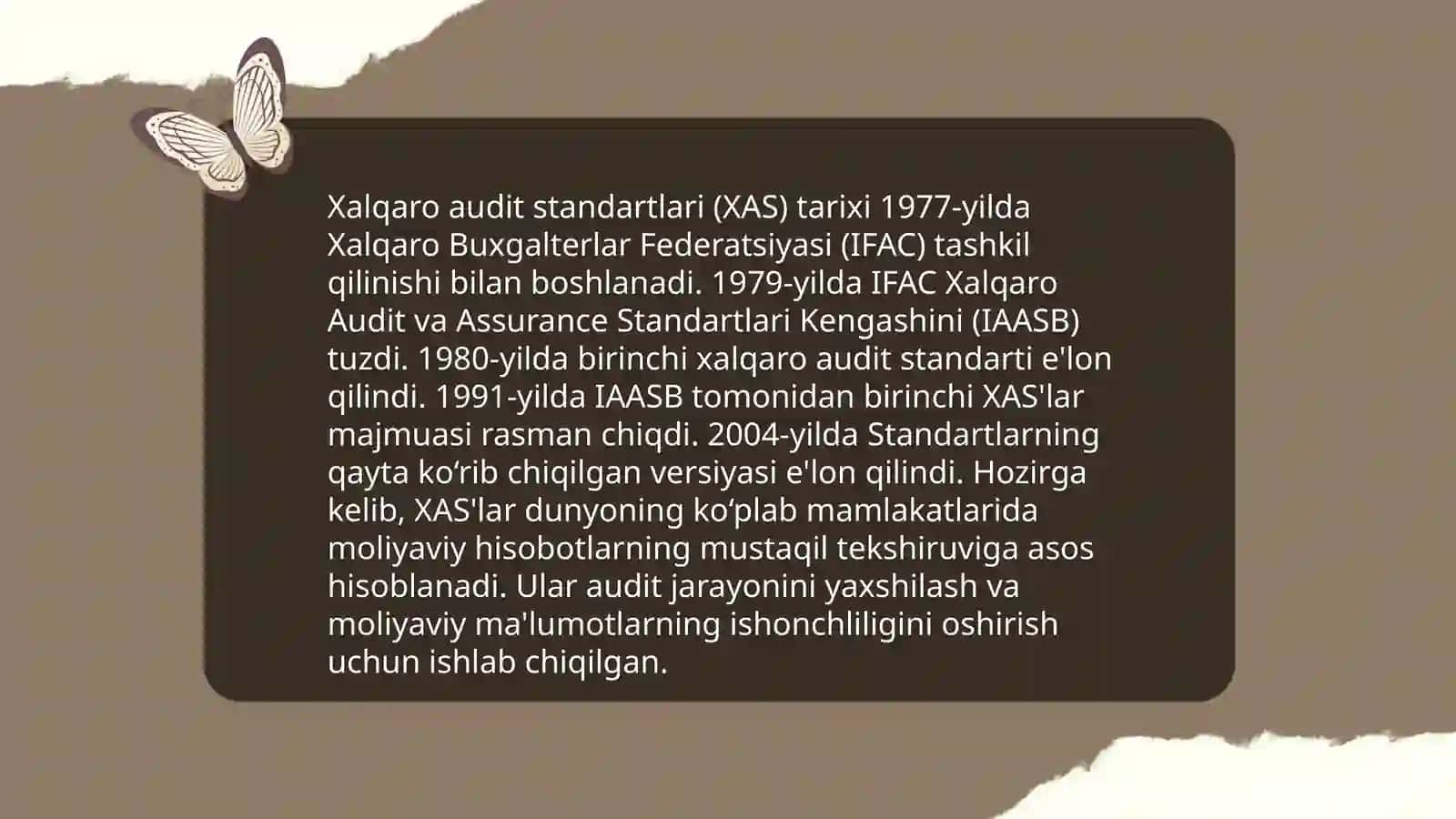 Xalqaro audit standartlari 3