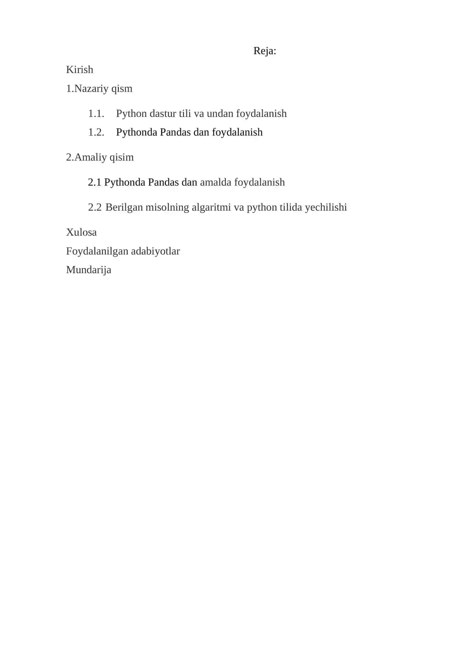 PYTHONDA PANDAS DAN FOYDALANISH 3