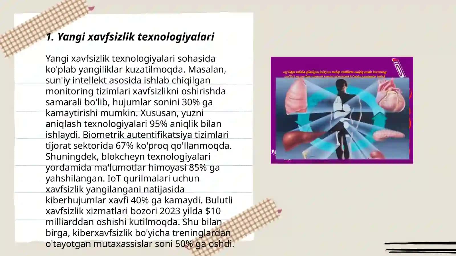 Hayot faoliyati xavfsizligi kabineti 3