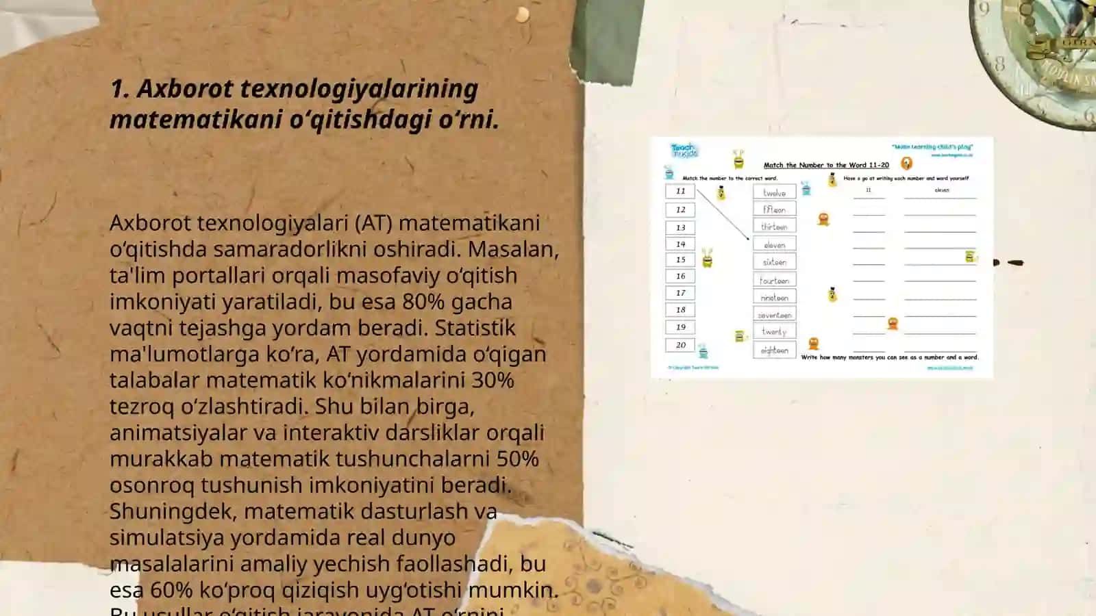 Matematikani oʻqitishda axborot texnologiyalaridan foydalanish metodikasi 3