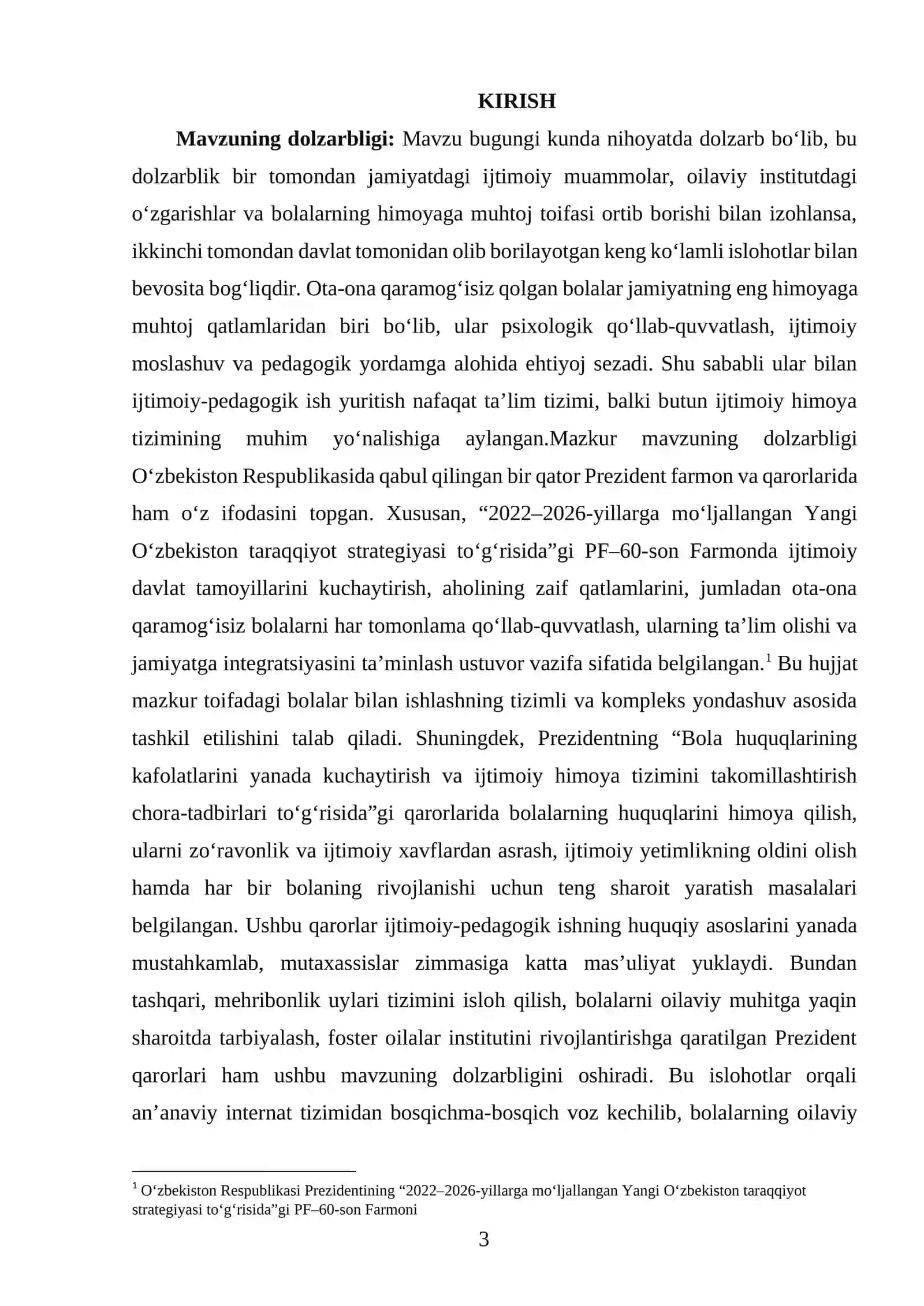 Ota-ona qaramog'ida bo'lmagan bolalar bilan ijtimoiy-pedagogik ish yuritish 3