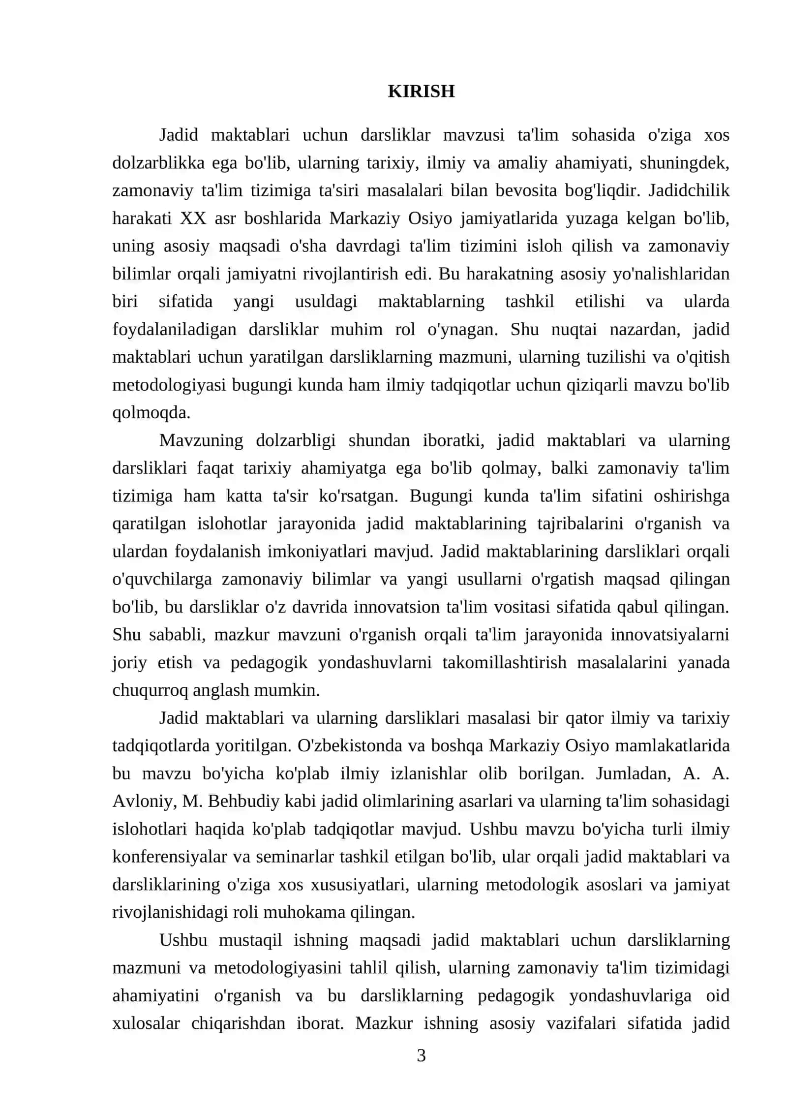 Jadid maktablari uchun darsliklar 3