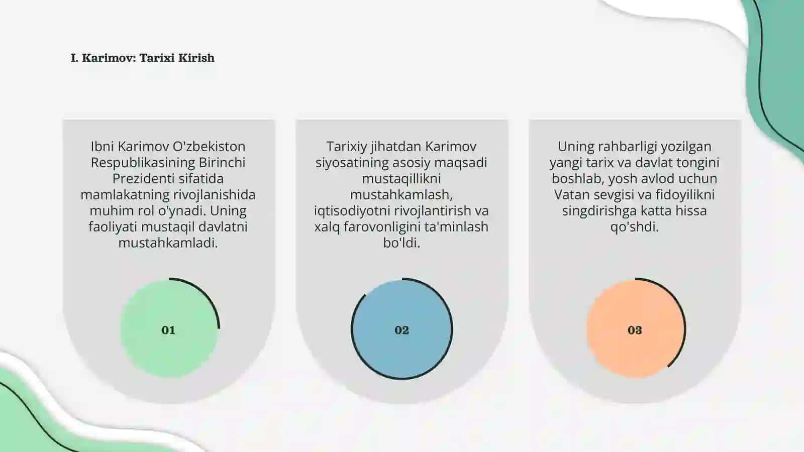 I.Karimov-O'zbekiston Respublikasining Birinchi Prezidenti 3
