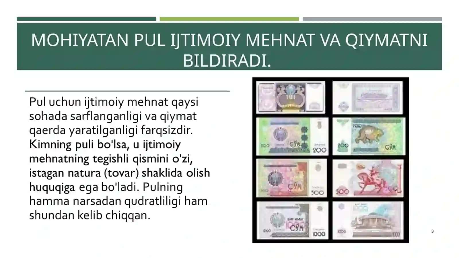 PUL KREDIT SIYOSATI 3