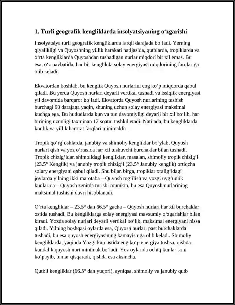 TURLI REGIONLARDA INSOLYATSIYA MASALASI HAQIDA 3