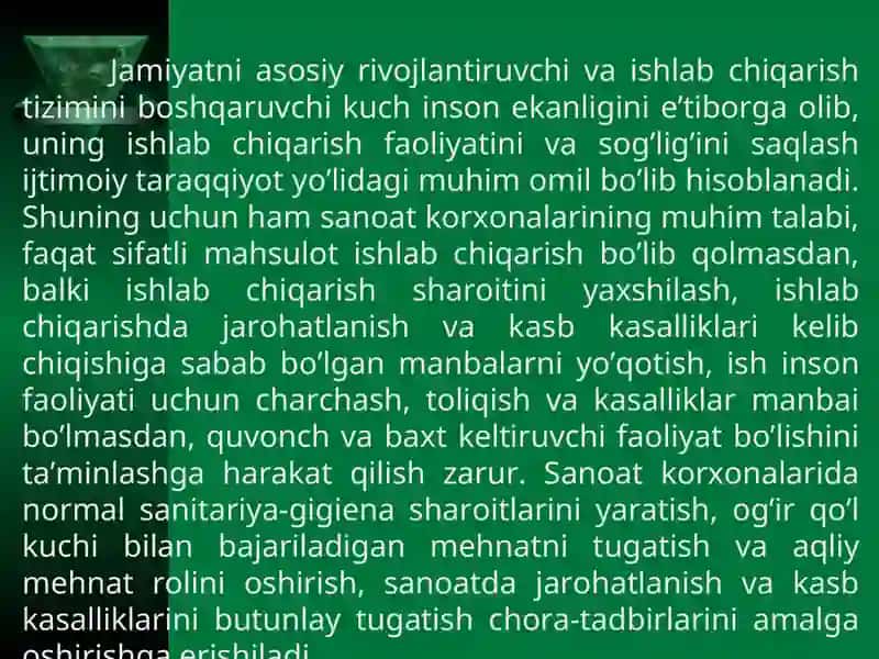 MEHNAT MUXOFAZASI 3