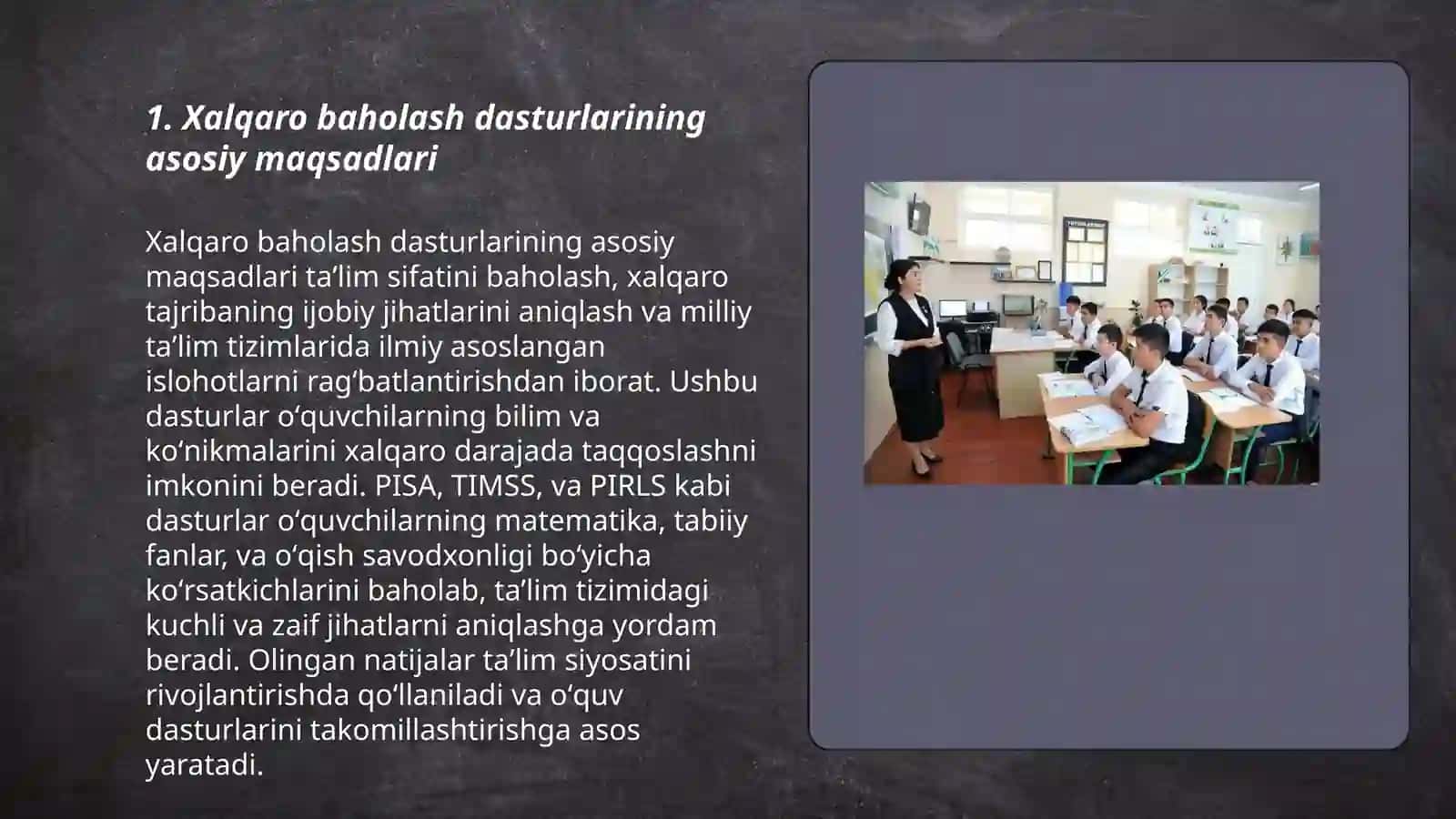 Xalqoro baholash dasturlarining maqsadi 3