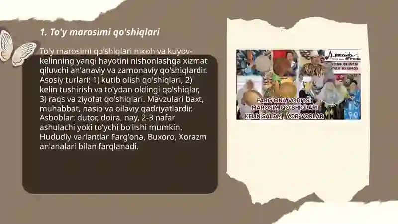 To'y marosimi qo'shiqlari 3