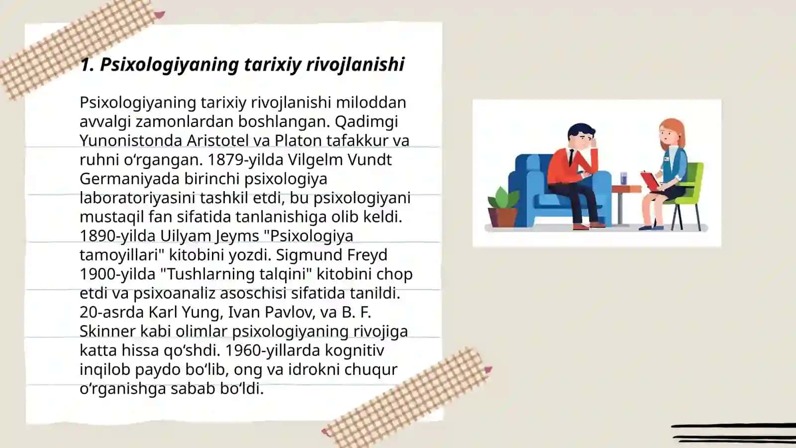 Psixolog kasbining shakllanishi 3