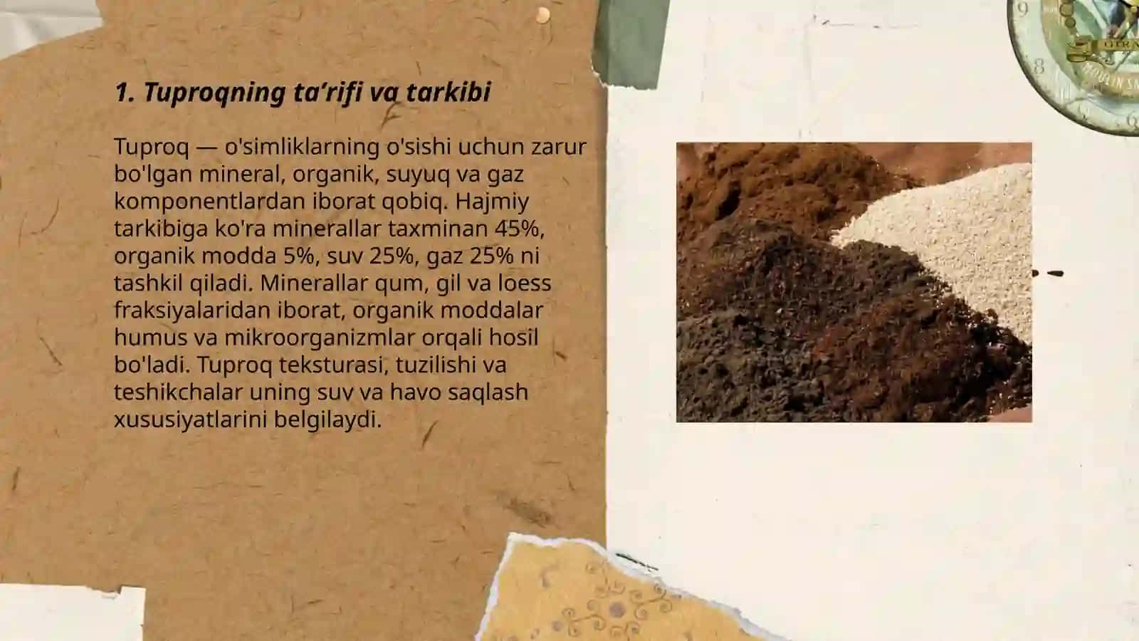Tuproq va uning xususiyatlari 3