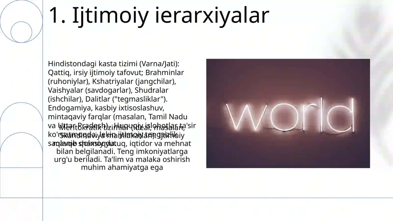 Dunyo xalqlari madanyatidagi umumiylik va farqlar 3