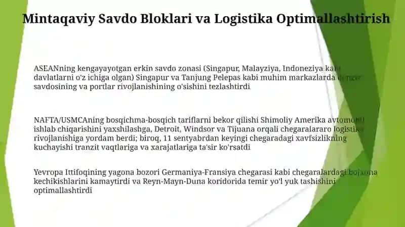 Savdo siyosatining global logistikaga ta’siri 3