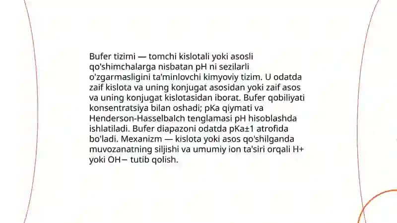 Bufer sistemalar 3