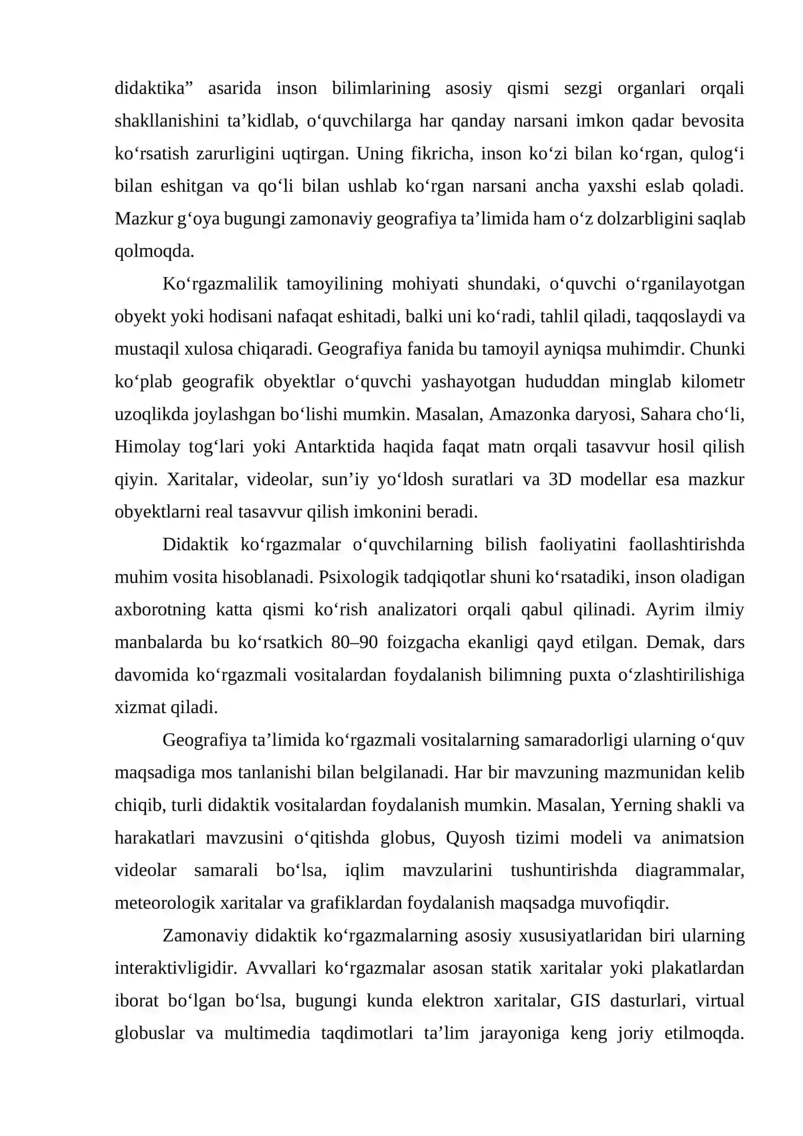 GEOGRAFIYA TALIMIDA ZAMONAVIY DIDAKTIKA KO'GAZMA TAYORLASH USULLARI 3