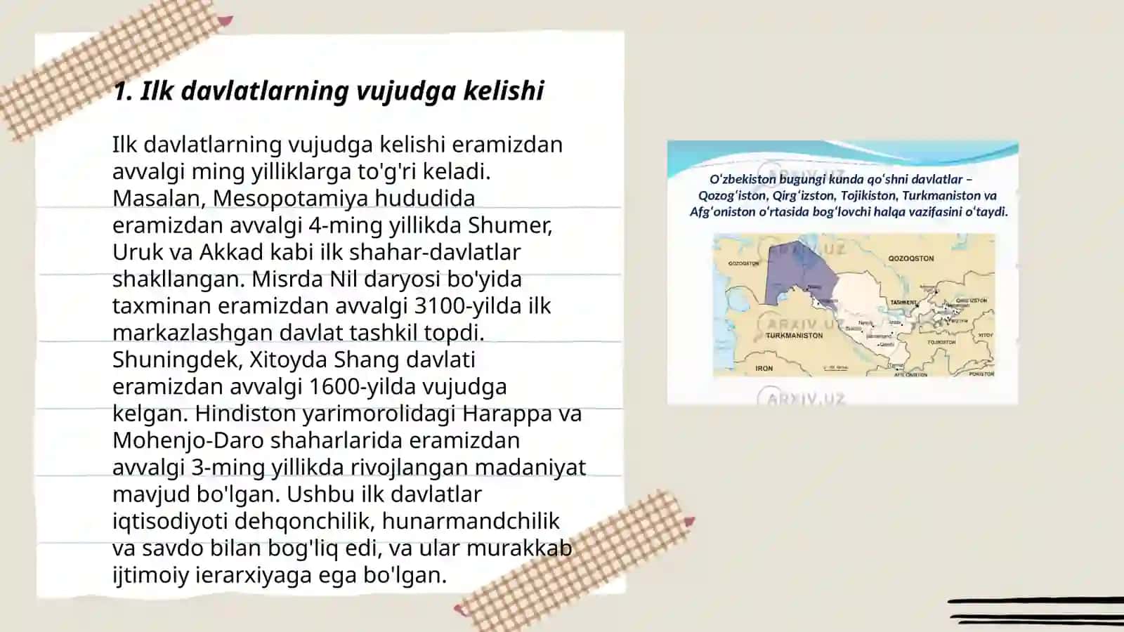 Ilk davlatlarning tashkil topishi va rivojlanish bosqichlari 3