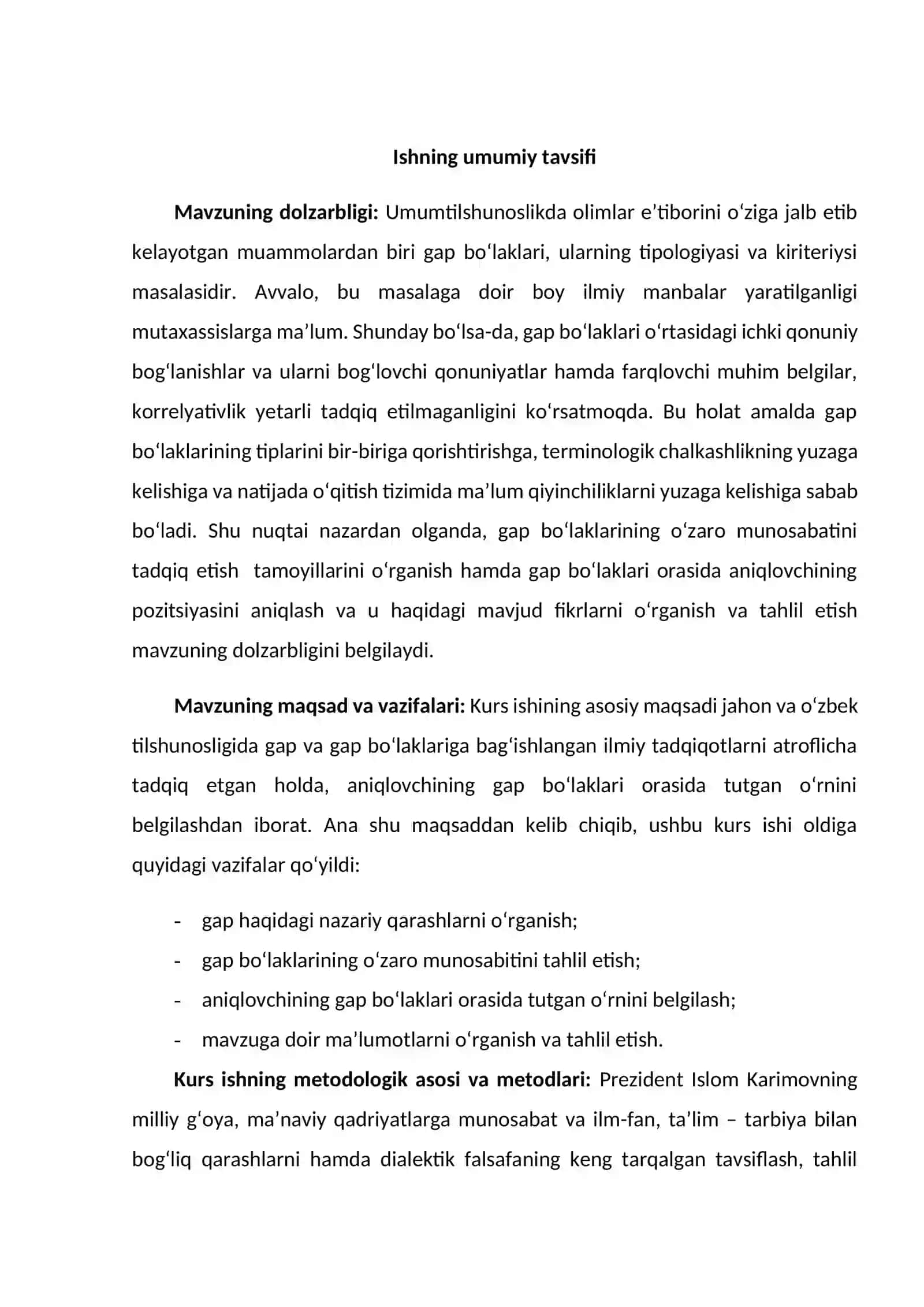 ANIQLOVCHI VA UNING O’ZBEK TILIDA IFODALANISHI 3