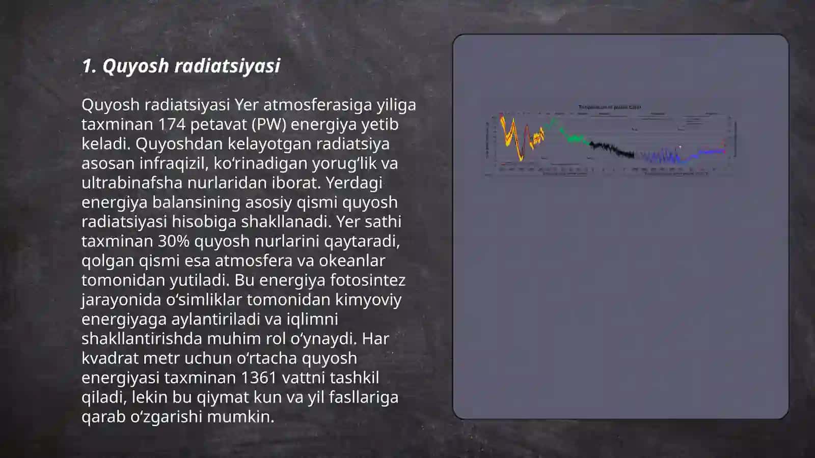 Iqlimning radiatsion omillari 3