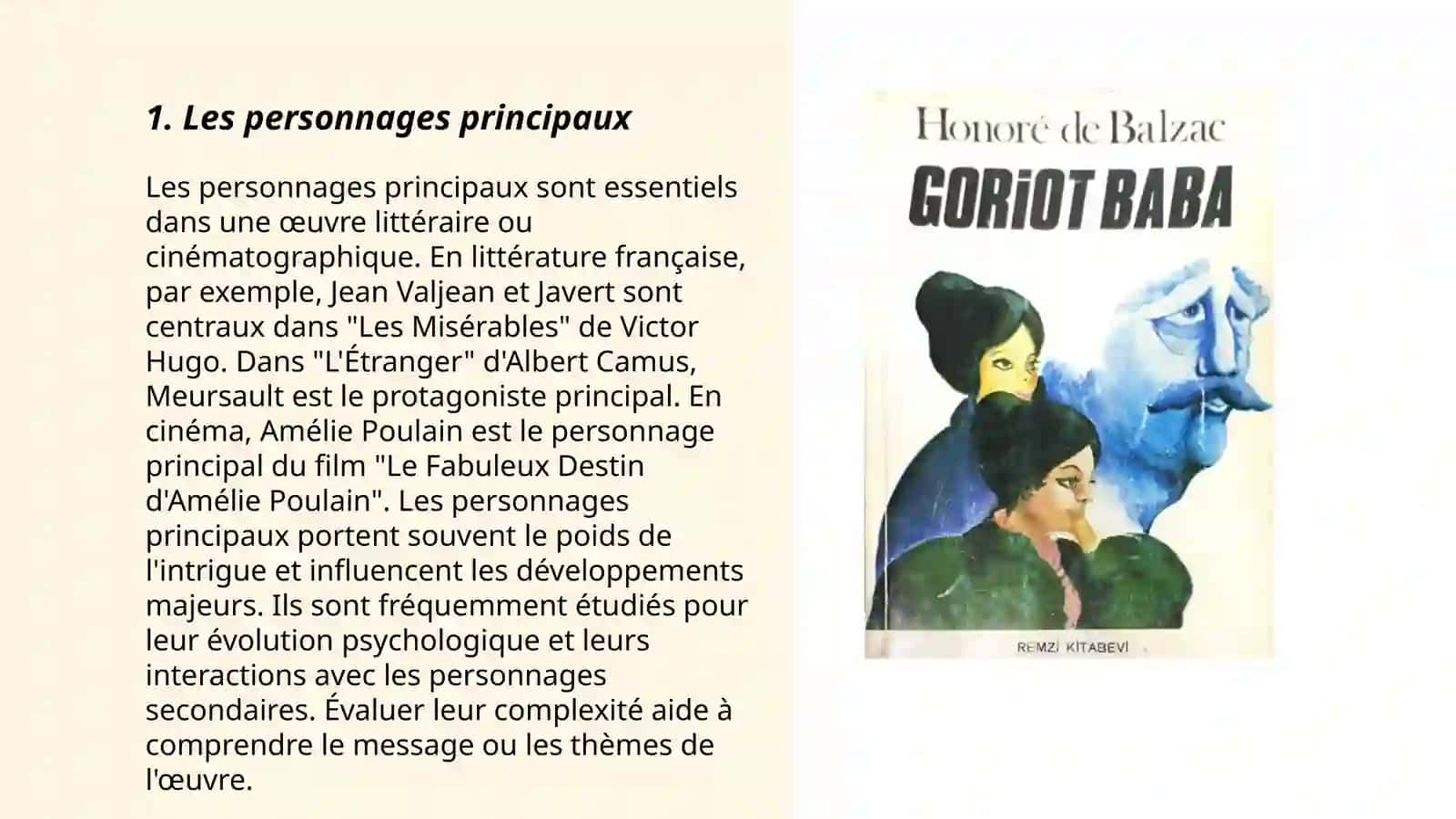 Le Père Goriot de Balzac 3
