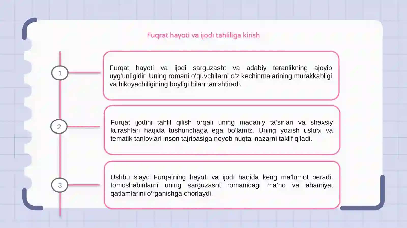 Furqat hayoti va ijodi,uning sarguzashtnoma asari tahlili 3