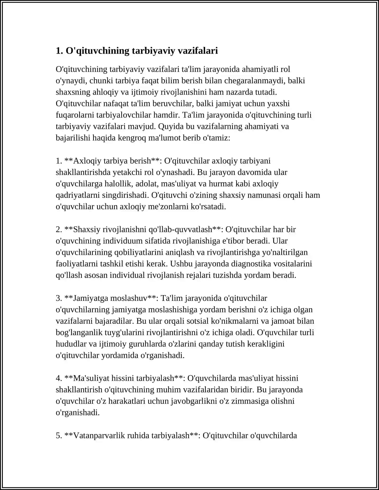 DIE ROLLE DER LEHRER IM UNTERRICHTSPRIZESS 3