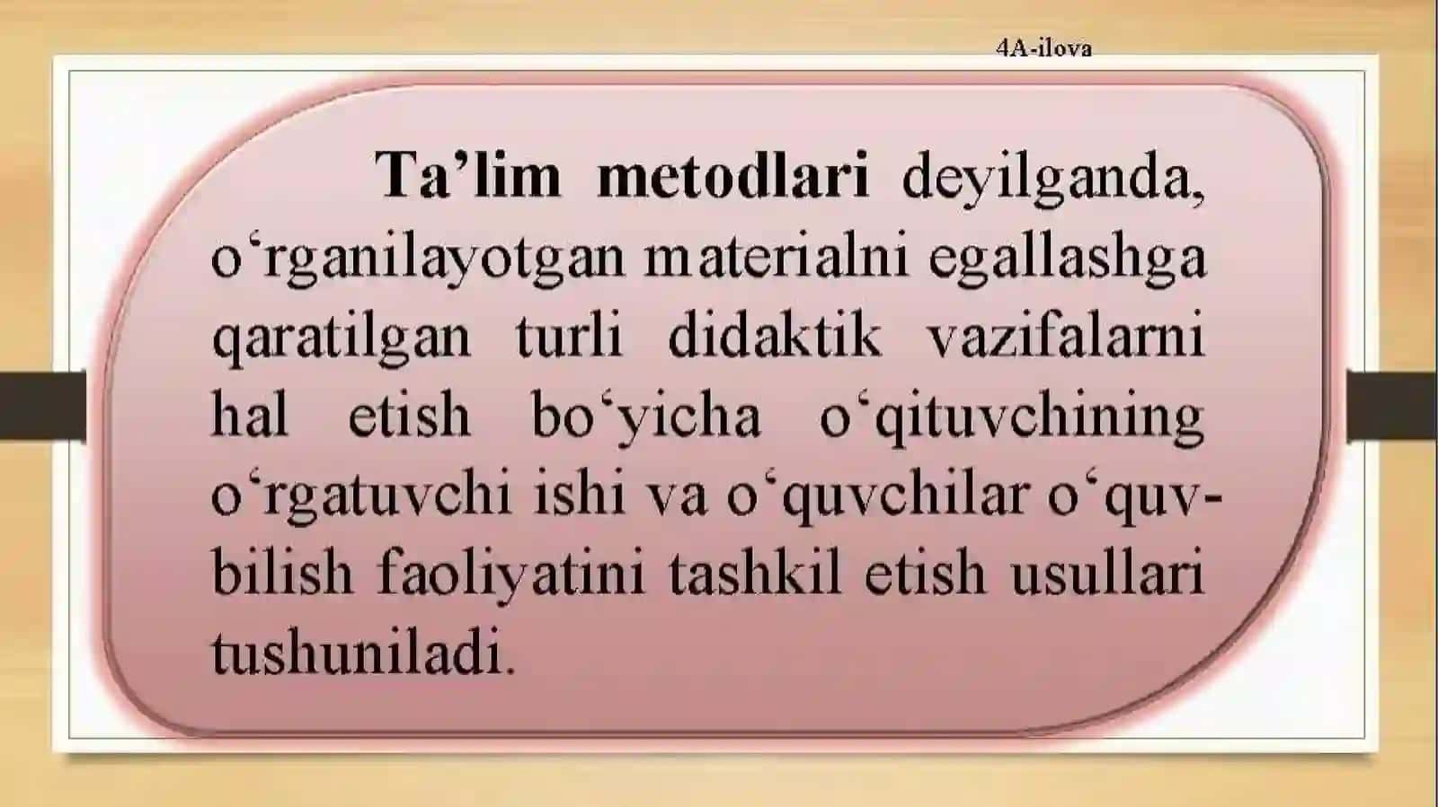 Ta’lim metodlari haqida umumiy tushuncha 3