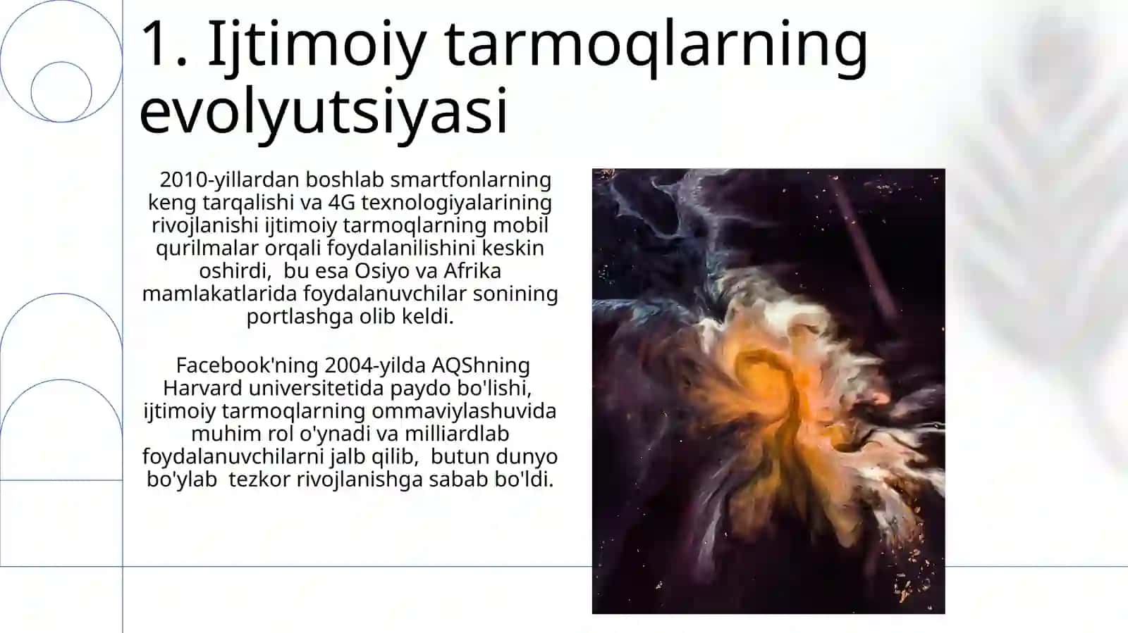 Ijtimoiy Tarmoqlar va ularning evolyutsiyasi 3