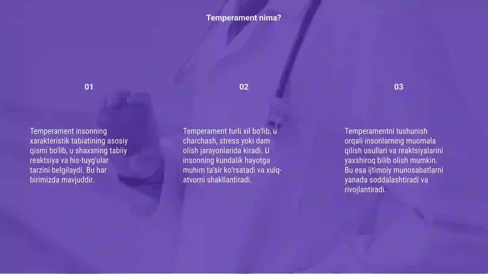 Temperament 3