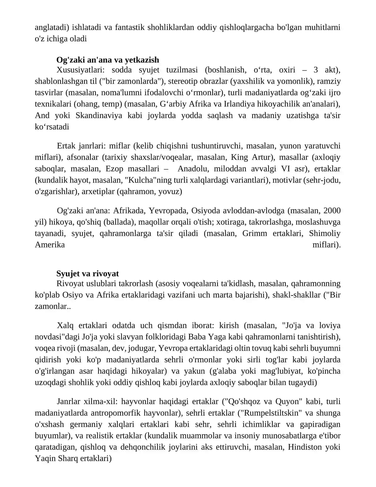 Xalq dostonlarining janr xususiyatlari 3