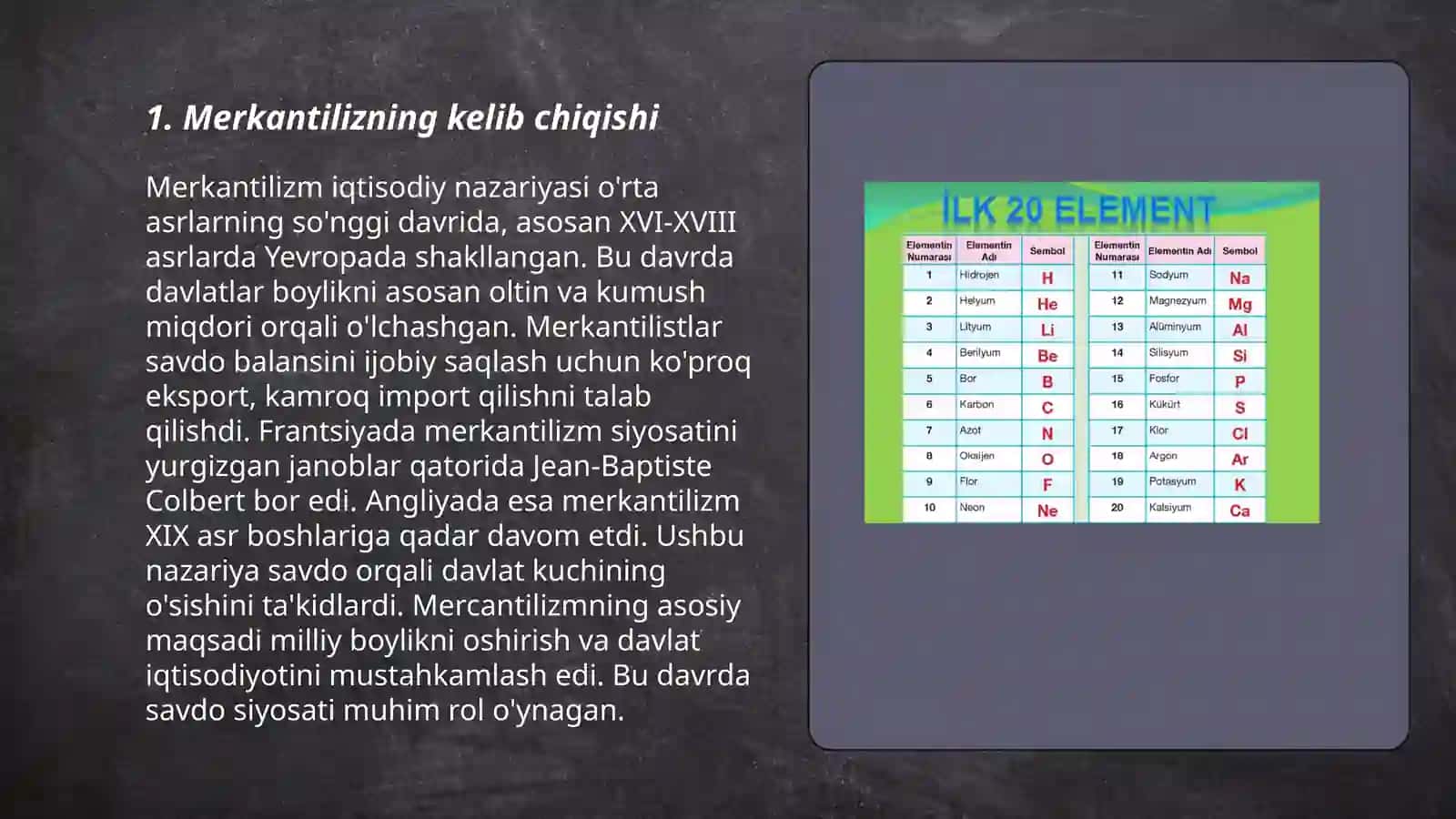Ilk merkantilizm ta'limoti va uning namoyondalari 3