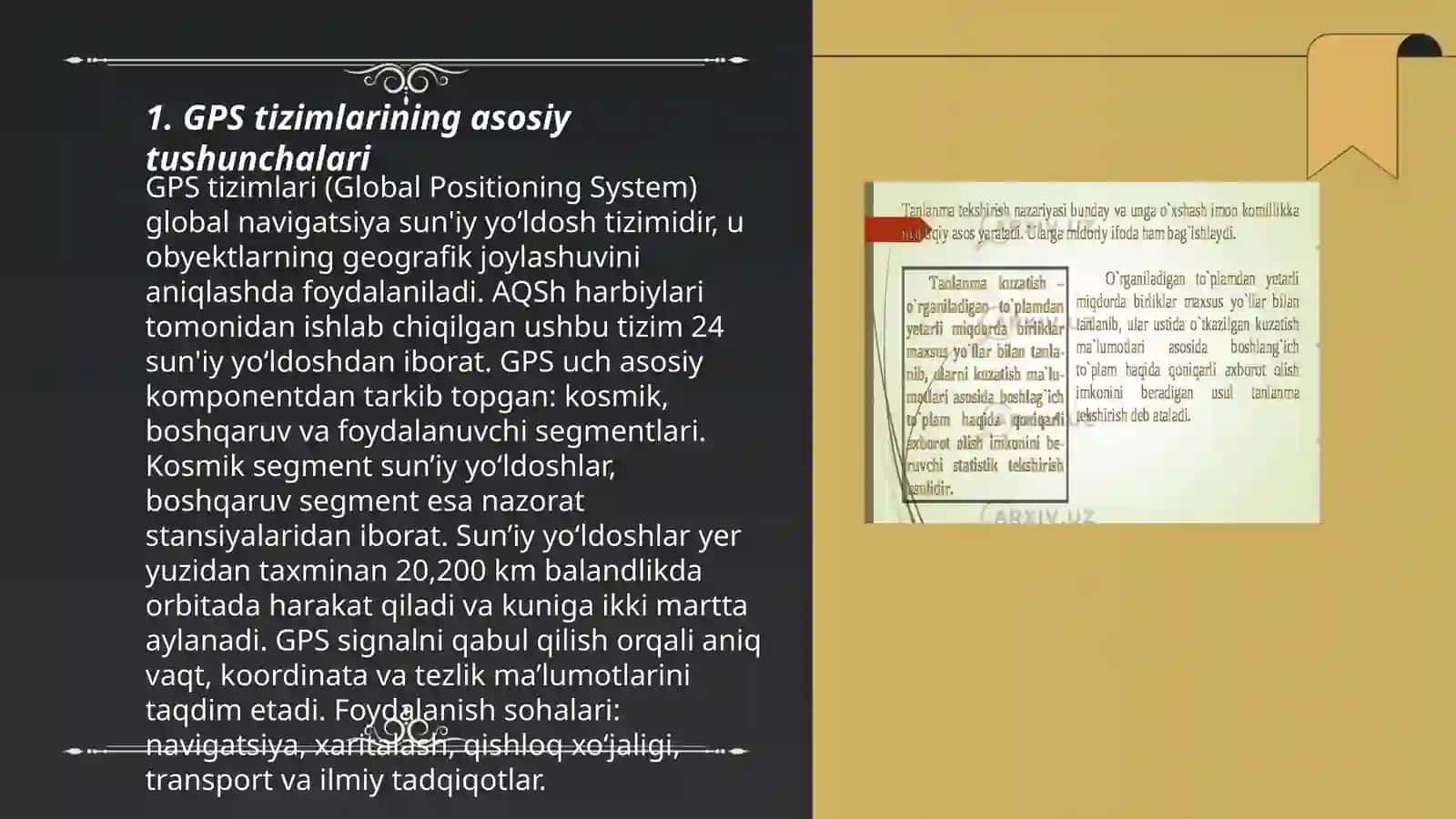 GPS tizimlarining konchilik sanoatida qo'llanilishi 3