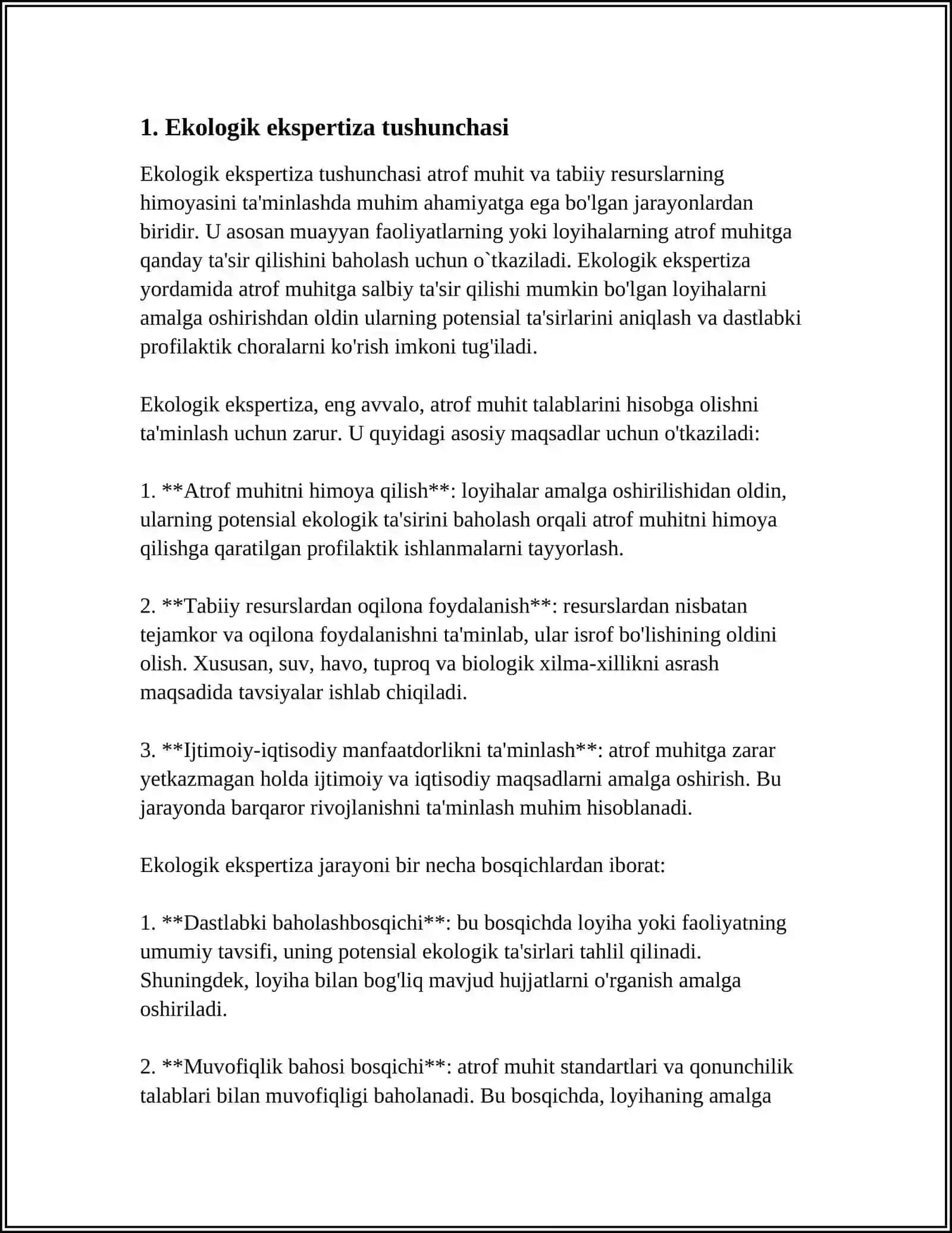 EKOLOGIK EKSPERTIZA 3
