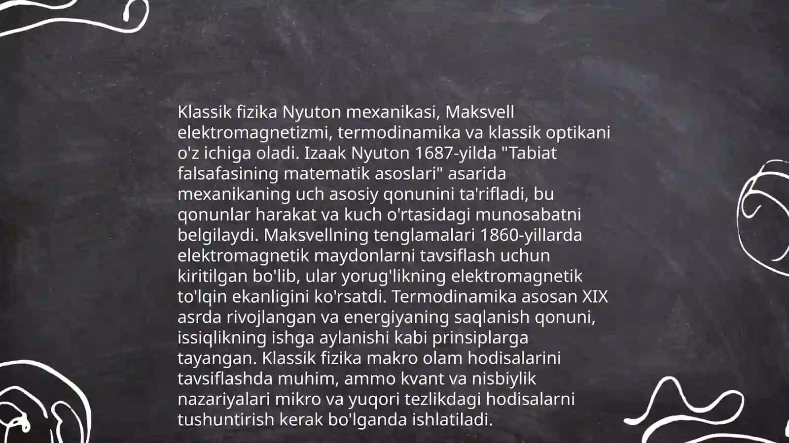 Klassik va kvant nazariyalarining solishtirma analizi 3