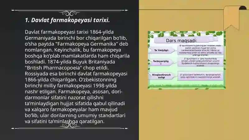 DAVLAT FARMAKOPEYASI.TARIXINI TUZILISHI 3