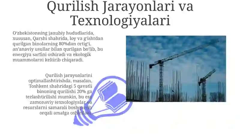 Qurilish Ishlab Chiqarishning Umumiy Tushunchasi 3