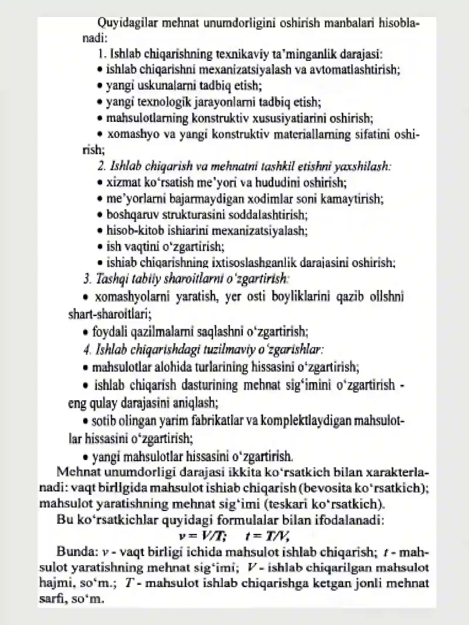 Korxonaning mehnat resurslari va mehnat haqi 3