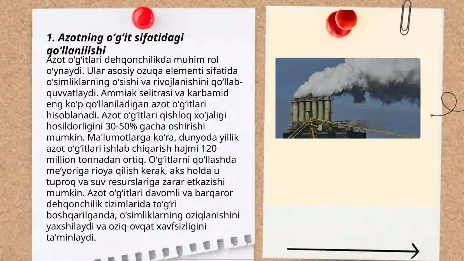 Azotning hayotda qoʻllanilishi, foydalari va zararlari 3